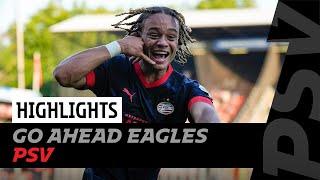 XAVI SIMONS  excels in Deventer  | Highlights Go Ahead Eagles - PSV