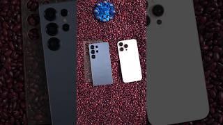 Samsung S25 Ultra Display Quality Test vs iPhone 16 Pro Max #shortvideo