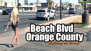 Beach Blvd, Orange County, California, USA  Exploring the Streets - Ep. 10