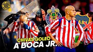 Cuando Chivas Humilló a Boca Juniors en la Copa Libertadores