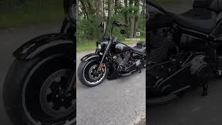 #harley #fatboy #lifestyle #black #beautiful