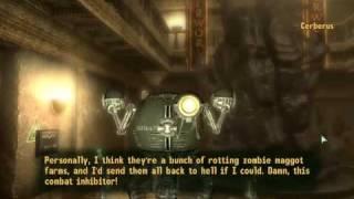 Cerberus Freaks Out Fallout 3