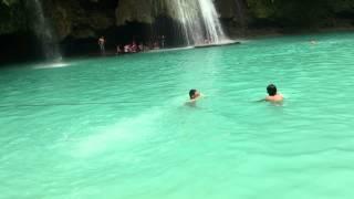 Dive at kawasan falls