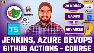#4 Step-by-Step Guide To Integrate Playwright with CICD Tools(Jenkins,Azure DevOps & GitHub Actions)