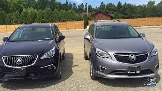 2018 vs 2019 Buick Envision AWD