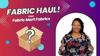 My Fabric Haul: from Fabric Mart