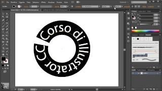 Video corso di Illustrator CC - lezione 86 - Testo su tracciato