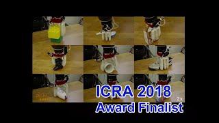 ICRA18 Finalist of Best Manipulation Paper: Learning Object Grasping for Soft Robot Hands