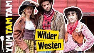 Wir KOCHEN im WILDEN WESTEN! // Bohnen-Speck-Pfanne – Zeitreise #2 // #yumtamtam