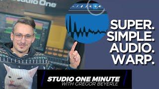 The Most Intuitive Way to Warp Audio in Studio One