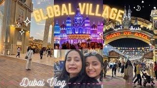 GLOBAL VILLAGE DUBAI 2023: Indian VLOG | Rugs, Ramen, Dessert train, Folk Dances & LOTS of culture!