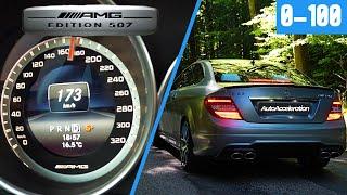 Mercedes-Benz C63 AMG Edition 507 - RACE START: 0-100 KM/H