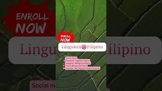 Filipino vs. Tagalog: Exploring the Roots of the Philippines' National Language! #fyp #fypシ゚viral