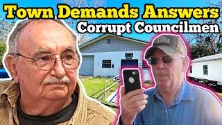 THE RESIDENTS DEMAND ANSWERS from CORRUPT COUNCIL MEMBERS