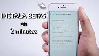 ¿cómo INSTALAR las BETAS de iOS en iPhone?  super FACÍL y RÁPIDO  - RUBEN TECH !