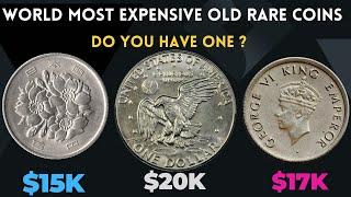 BIG MONEY TOP 3 WORLD MOST EXPENSIVE RARE COINS WORTH THOUSAND OF DOLLAR