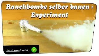 Einfachste RAUCHBOMBE selber bauen (extrem starke Rauchentwicklung) - Experiment | Anleitung