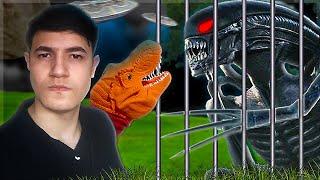 CAPTUREI O ALIEN! DESTRUIRAM O MEGA ZOOLÓGICO! ARK MEGA ZOOLÓGICO! #17