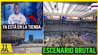  ÚLTIMA HORA ️ OBRAS del SANTIAGO BERNABÉU [11 Julio 2024]