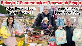 BELANJA MINGGUAN KALAP BORONG BUAH SERBA HARGA PROMO SUPERMARKET MURAH BELI KEPERLUAN BAYI PART 2