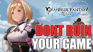 TOP 10 mistakes you should avoid | Granblue Fantasy Relink