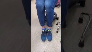 翰群骨科 [新北市]陳先生 右大腿[鈦合金鋼板]內固定手術與[垂足]治療 術後八個月