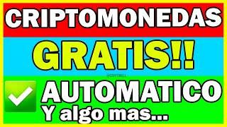 Gana BITCOIN DOGE TRON y mas monedas GRATIS en AUTOMATICO 2021