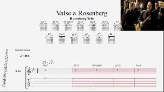 Valse a Rosenberg Rosenberg Trio Tab Sheet JazzGuitar