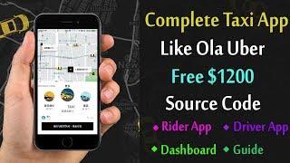 Taxi App Like Ola Uber Tutorial | Source Code