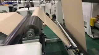 high speed paper slitter rewinder machine with one rewind shaft