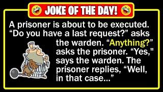  BEST JOKE OF THE DAY! - A prisoner sits strapped tightly in the electric chair...| Funny Dad Jokes