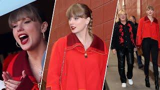 Taylor Swift CHEERS ON Travis Kelce At Chiefs-Raiders Game