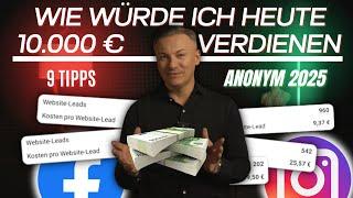 10.000 € anonym mit Online-Marketing verdienen (Strategie: Online Geld verdienen 2025)