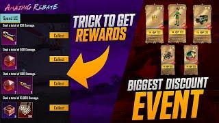 Amazing Rebate Pubg Trick - Get Free Mythic Forge Crystal & Material - Pubg New Discount Pack -Pubgm