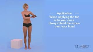 How to apply fake tan - St. Moriz Tanning Mousse