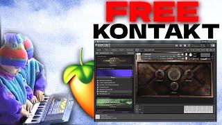 Using A FREE KONTAKT BANK To Make DARK ETHNIC Samples Like Cubeatz