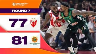 Teodosić MAGIC not enough | Zvezda - Panathinaikos | BASKETBALL HIGHLIGHTS R7 2024-25