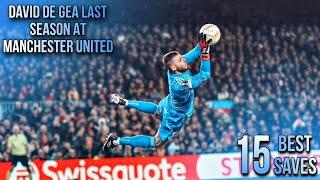 De gea 2023 best 15 saves - made him golden glove winner