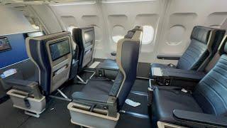 NEW United First Class Seat (Domestic) Review and Seat tips - Airbus A319 @united #unitedairlines