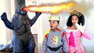 GODZILLA Takes Princess Shasha - Shiloh the Knight - Onyx Kids