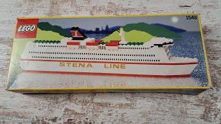 Lego 1548 "Stena Line Ferry" from 1991 (all bags, no talking, no speed building)