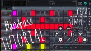 Bandpass tutorial (create simple beats)
