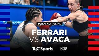 Carolina Ferrari vs. Camila Avaca - Boxeo de Primera Promocional - TyCSports Play