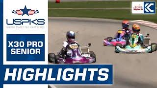 2024 US Pro Kart Series Round 3 Highlights: X30 Pro Senior