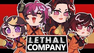 LETHAL COMPANY w/ Shu, Doppio, and Vox! ... *I didn't know this was a horror game* 