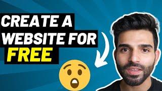 How To Create A Website For FREE!