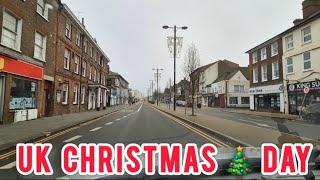 United Kingdom Roads are so Quiet on Christmas Day |  25 December 2024