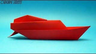 How to make a boat from paper. Origami boat