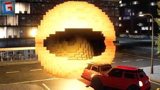 Pac-Man RTX Recreated Like In The Movie "Pixels" | PAC-STROYER RTX
