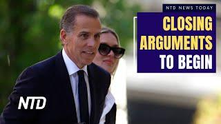 Hunter Biden’s Gun Trial Wrapping Up; Blinken Pushes for Ceasefire on Middle East Trip | NTD
